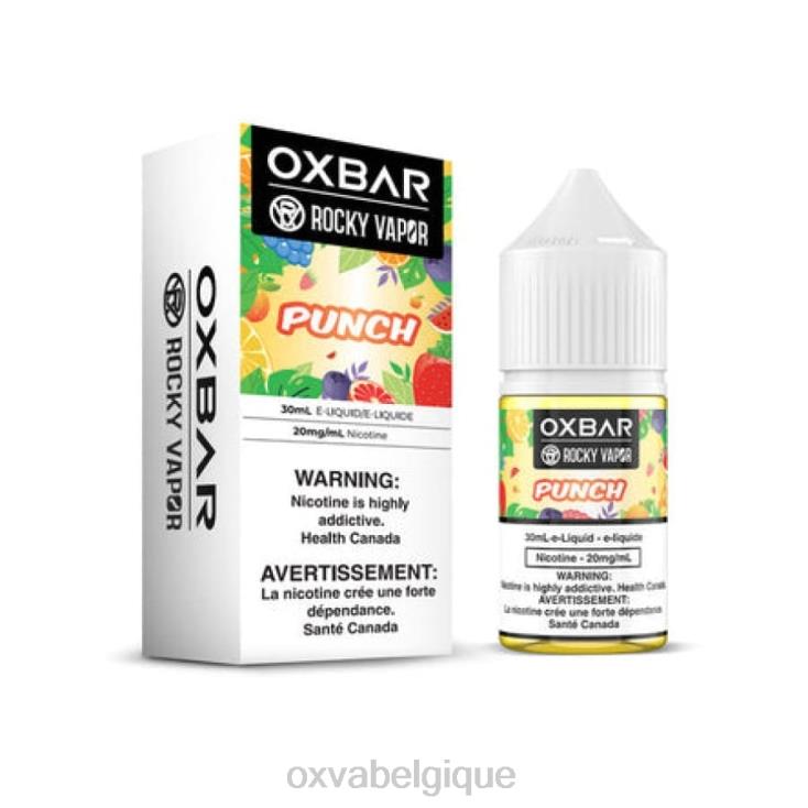 OXVA VAPE PRICE ND68V53 OXVA OXBAR coup de poing 30 ml de sel de table