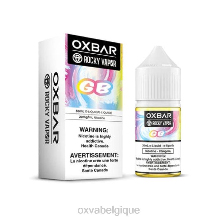 OXVA VAPE SALE ND68V57 OXVA OXBAR go 30 ml de sel de table