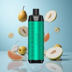 Al Fakher Crown Bar 8000 Cristal 18ml 5mg Nicotine Flash Blanc Vape Jetable