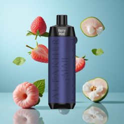 Al Fakher Crown Bar 8000 Crystal 18ml 5mg Menthe à la Baie Vape Jetable