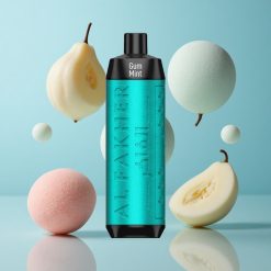 Al Fakher Crown Bar 8000 Crystal Vape Jetable 18ml Menthe Gommée 600mAh