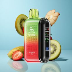 Fumot Tornado 20000 Bouffées Fraise Kiwi Dual Mesh Coil 20ml