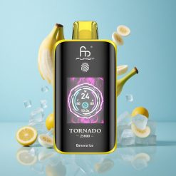 Fumot Tornado 25000 Bouffées Banane Glacée Écran HD Batterie 700mAh