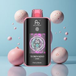 Fumot Tornado 25000 Bouffées Cerise Explosif Écran HD Batterie 700mAh
