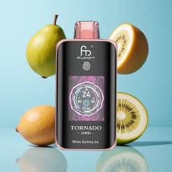 Fumot Tornado 25000 Bouffées Écran HD Kiwi Fruit de la Passion Goyave