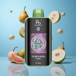 Fumot Tornado 25000 Bouffées Écran HD et Batterie Rechargeable 700mAh Dr Bleu