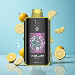 Fumot Tornado 25000 Puffs Écran HD et Batterie Rechargeable 700mAh Glace Ananas
