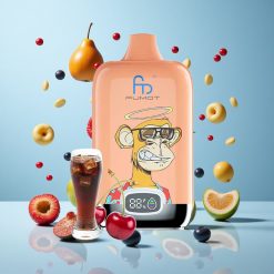 Fumot Tornado Digital Box 12000 Puffs Baies Mixtes 20ml 0%/2%/3%/5% de nicotine