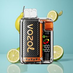 VOZOL Vista 20000 Puffs Citron Vert Batterie Rechargeable 650mAh Écran OLED