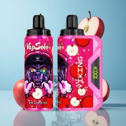 VapSolo VIKING 12000 Puffs 22ml Pomme Rouge Glacée